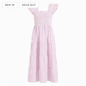 Hill House Pink Candy Stripe Nap Dress